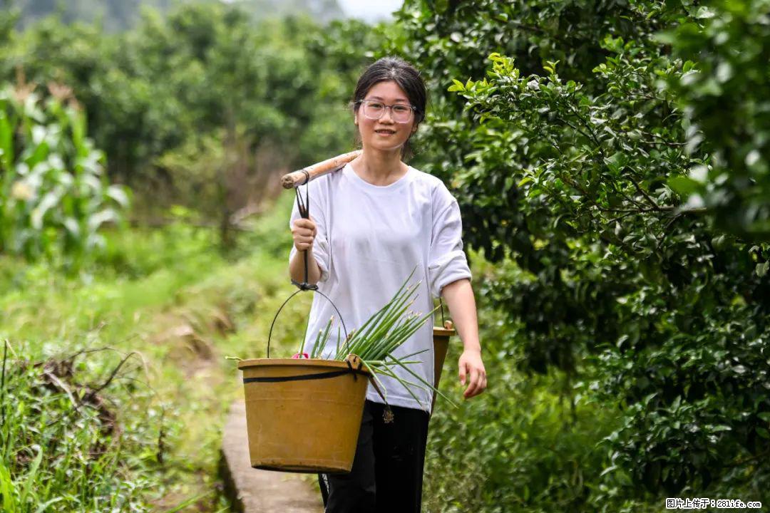 全网追的“扁担女孩”,找了一份暑假工,时薪12元 - 临沧生活资讯 - 临沧28生活网 lincang.28life.com